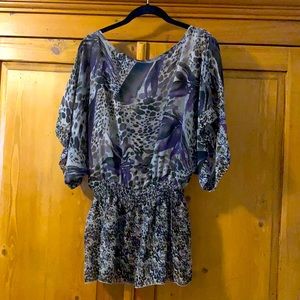 Sheer Leopard Tunic